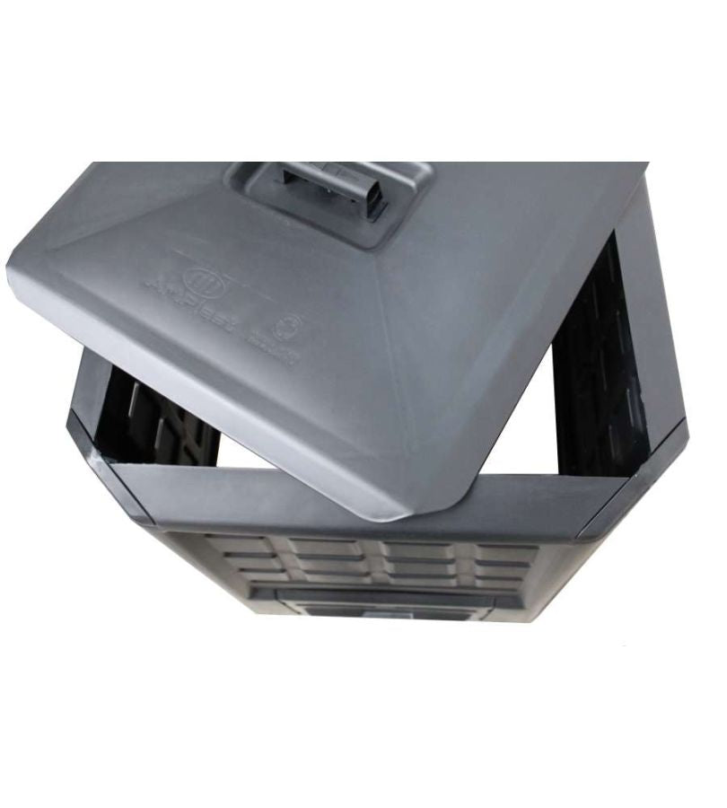 COMPOSTER IN POLIPROPILENE 800X800 NERO