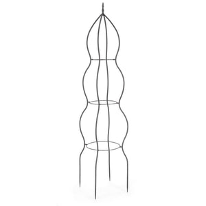 SUPPORTO PER PIANTE JEMMA ANTRACITE 34,5X34,5X174H CM