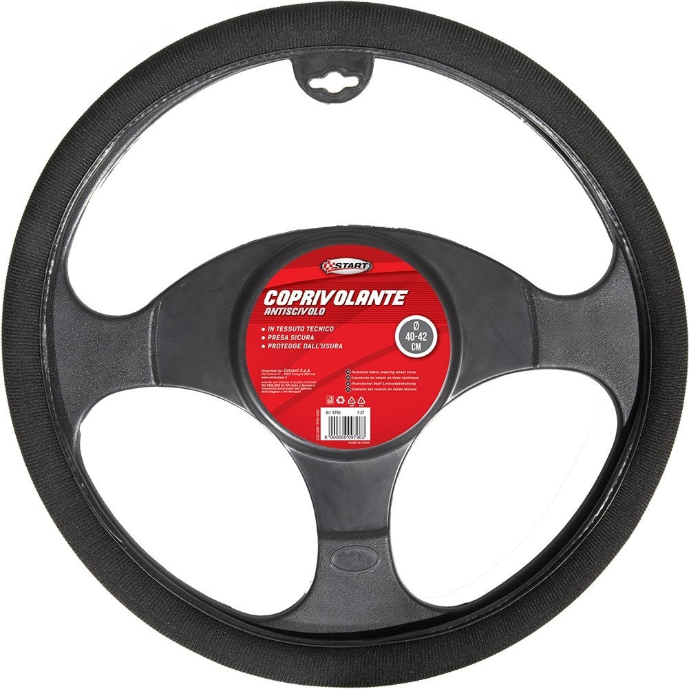 COPRIVOLANTE TESSUTO TECNICO D.40-42CM.