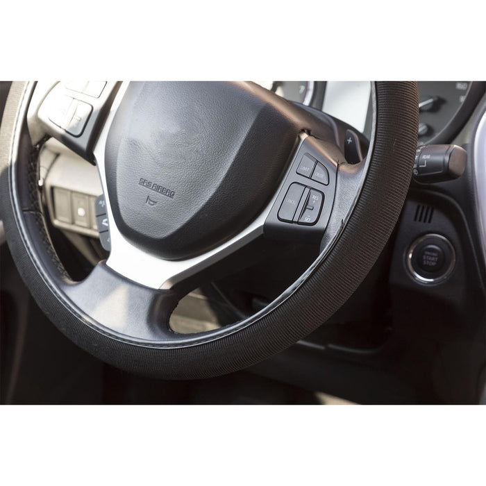 COPRIVOLANTE TESSUTO TECNICO D.37-39CM.