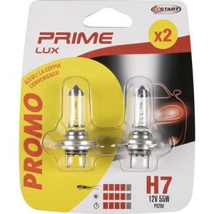 SET 2 LAMPADINE PRIME LUX H7 12V 55W PX26D.