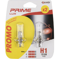 SET 2 LAMPADINE PRIME LUX H1 12V 55W P14.5S.