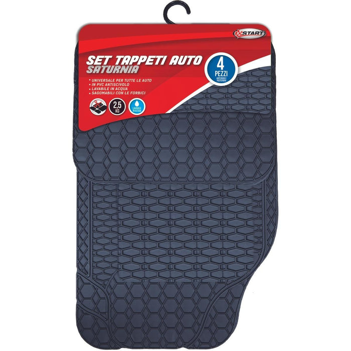 SET 4 TAPPETINI SATURNIA IN PVC SAGOMABILI.