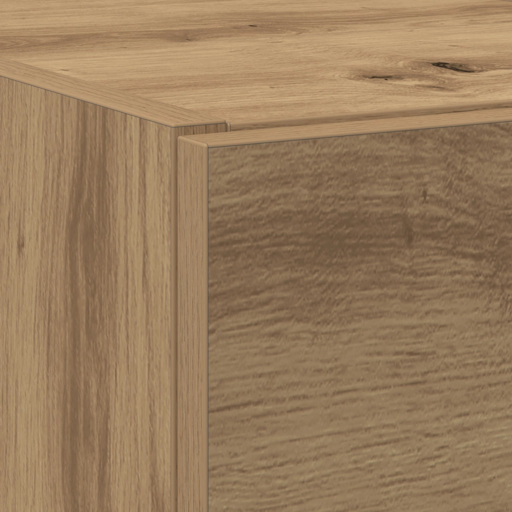 Mobile lavabo Rovere artigianale 59x37x59 cm Legno ingegnerizzato