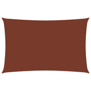 Vela ombreggiante/ombrellone rettangolare 2 x 5 m in tessuto oxford terracotta 02_0009638