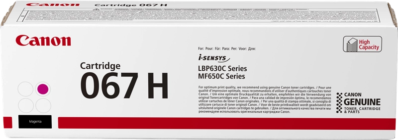 Canon 067H cartuccia toner 1 pz Originale Magenta