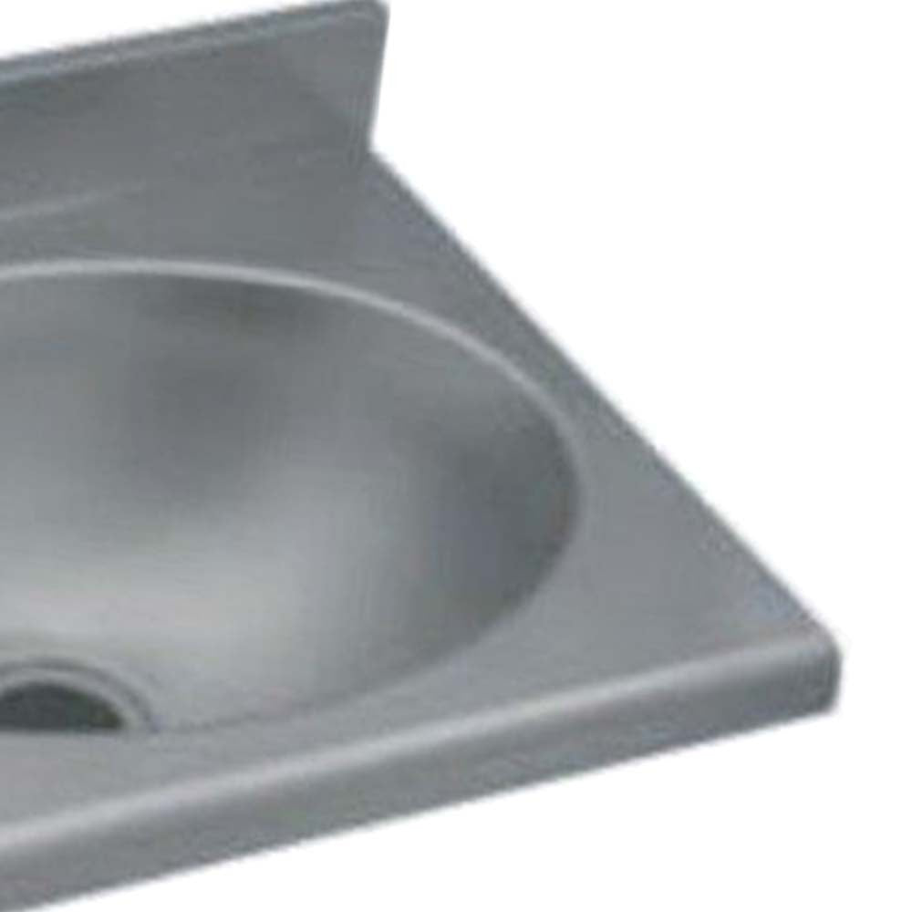 Lavabo antivandalo rettangolare inox