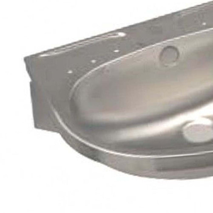 Lavabo a conchiglia completo di staffa