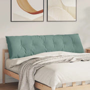 Cuscino per Schiena Verde Mare 180 x 50 cm Tessuto in Cords