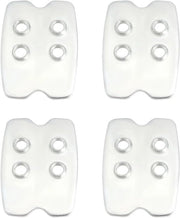 Accessori per bicicletta - Clip per pedali Shimano SPD - SM-SH51 SM-SH52 SM-SH55 SM-SH56 - 29.4x39.3mm - 4 pezzi neri.