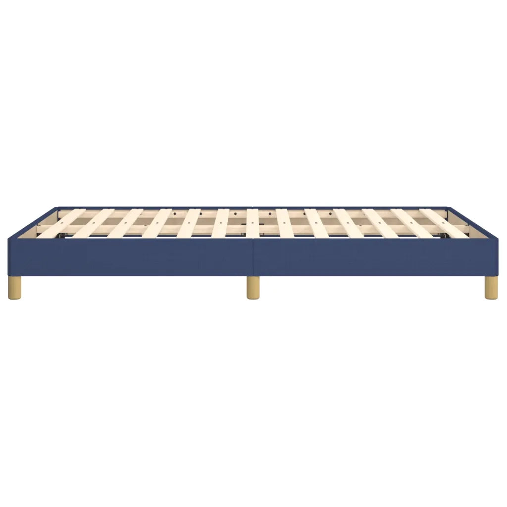 Giroletto senza Materasso-Struttura Letto Blu 120x190 cm in Tessuto 397578