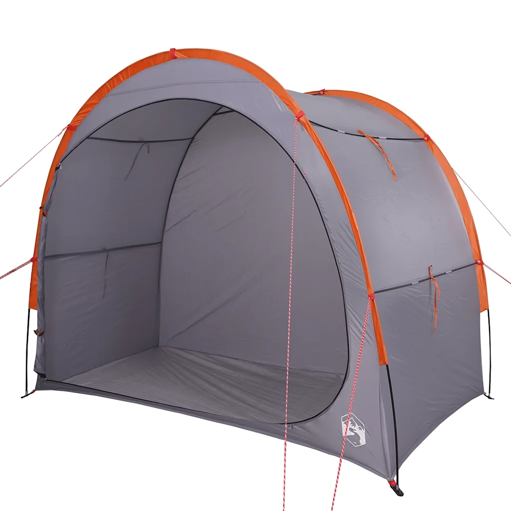 Tenda Portaoggetti Grigio e Arancione Impermeabile 94642
