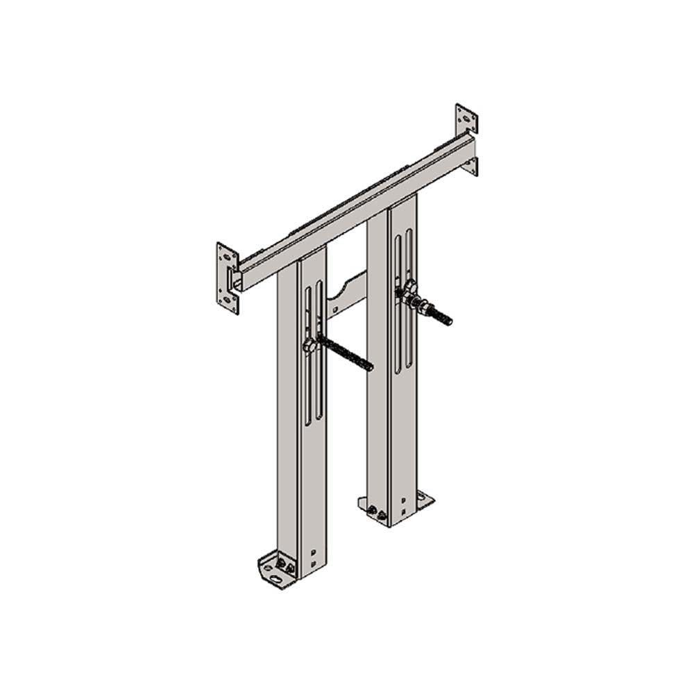 Supporto universale x wc bidet sospesi per interasse cm 60