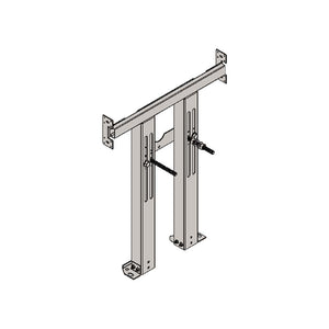 Supporto universale x wc bidet sospesi per interasse cm 60