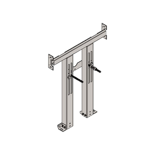 Supporto universale x wc bidet sospesi per interasse cm 60