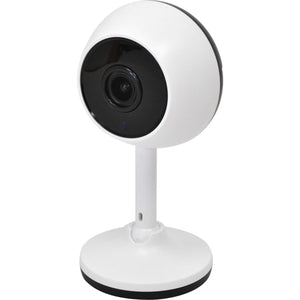 Telecamera Smart WiFi Mini Full HD 1080P Bianca – Rilevamento Umano, Visione Notturna, Audio Bidirezionale