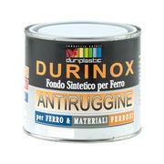 Durilux antiruggine sintetico fondo per ferro di alta qualità *** formato 2.5 lt, colore- grigio perla 519 ral 7001,...