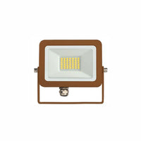 FARO PROIETTORE DA ESTERNO A LED 20W CORTEN LUCE NATURALE 4000K SKY BENEITO