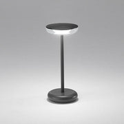 LAMPADA DA TAVOLO A LED RICARICABILE GRIGIO SCURO LUCE CALDA 3000K SOAP PERENZ
