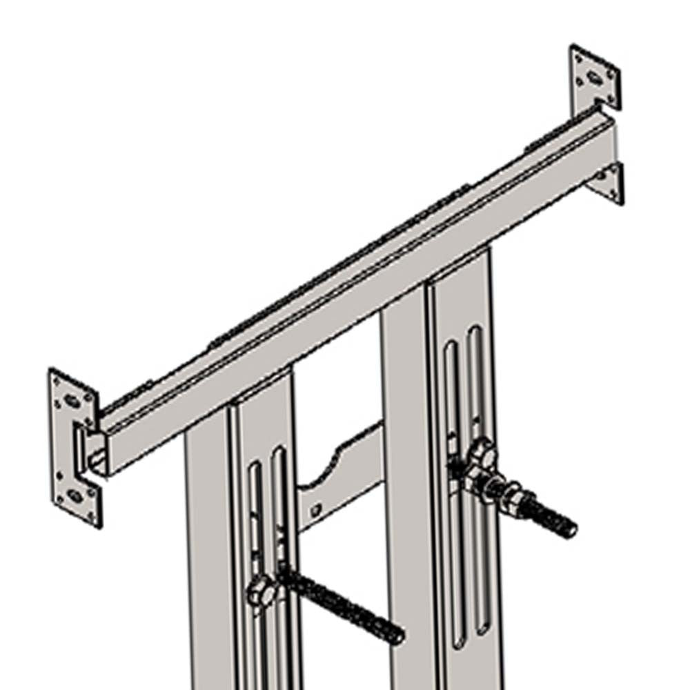 Supporto universale x wc bidet sospesi per interasse cm 60
