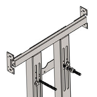 Supporto universale x wc bidet sospesi per interasse cm 60