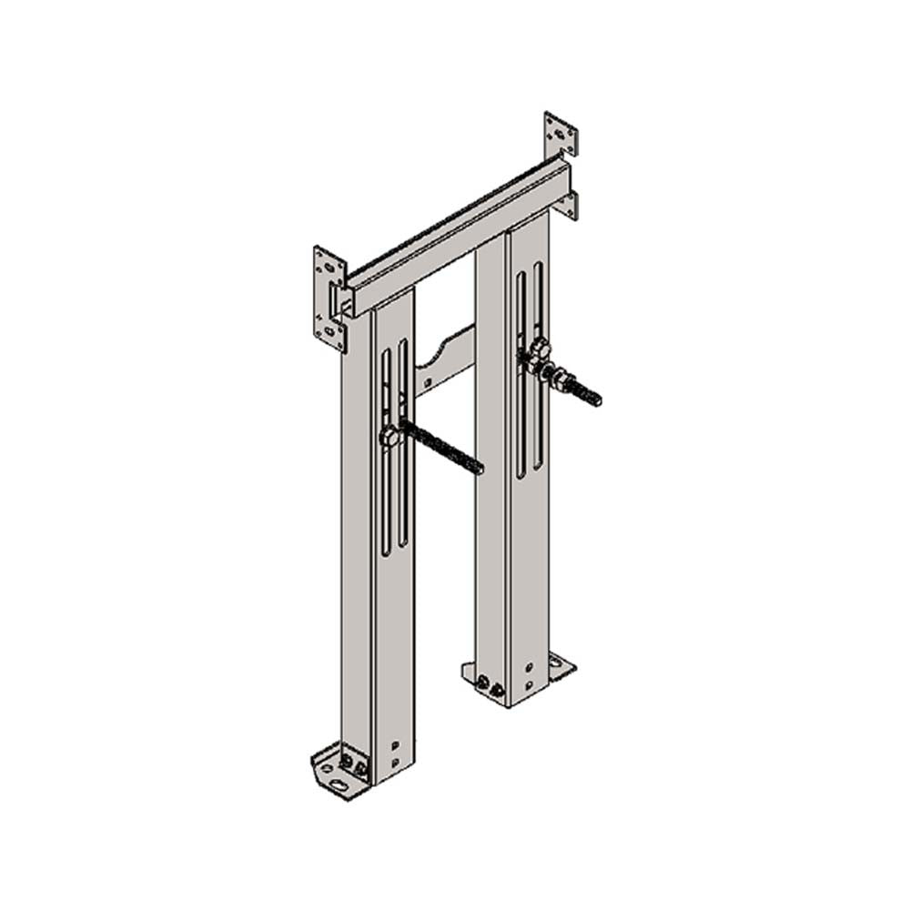 Supporto universale x wc bidet sospesi per interasse cm 40