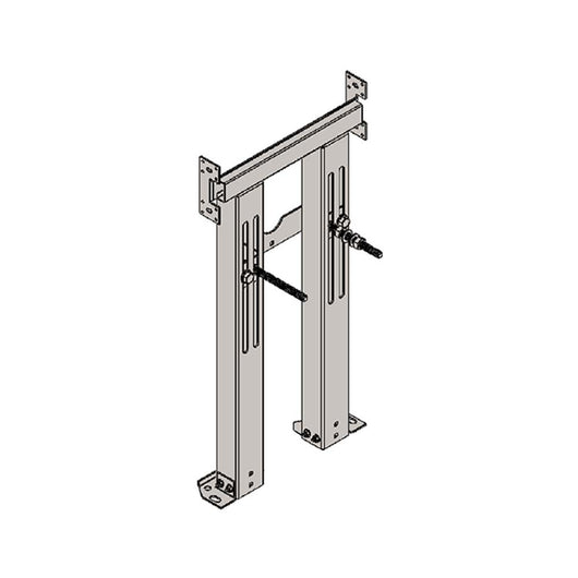 Supporto universale x wc bidet sospesi per interasse cm 40
