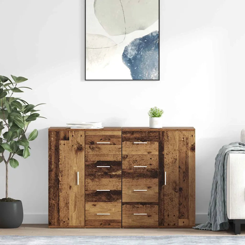Credenza | Sideboards Corona 2 pcs Legno vecchio 59 x 39 x 80 cm