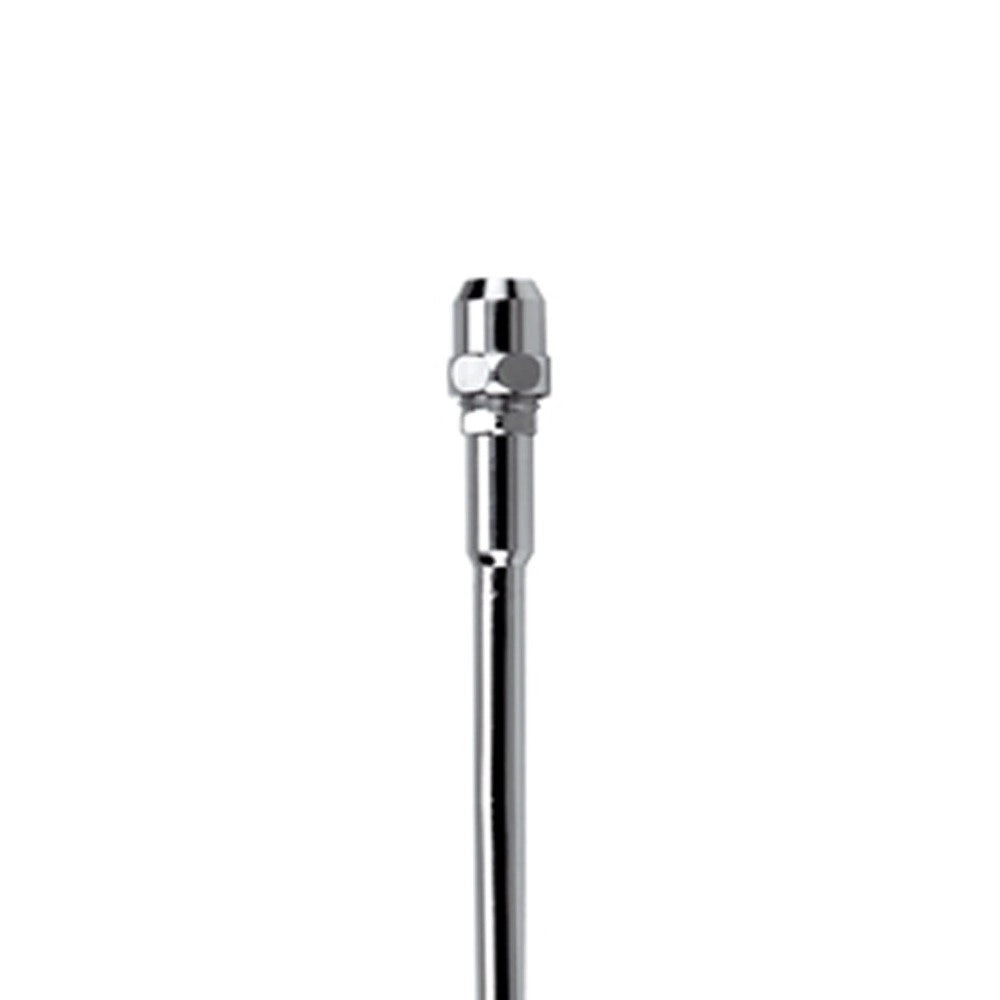 Tubo liscio in rame cromato bicono d. 10 mm, 35 cm
