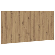 Testiera | Testata Rovere Artigianale 160x1,5x80 cm Legno Multistrato
