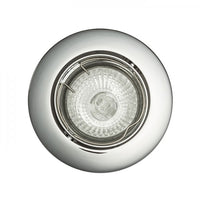 Faretto da incasso TOPIC R inclinabile cromo 230V GU10 50W