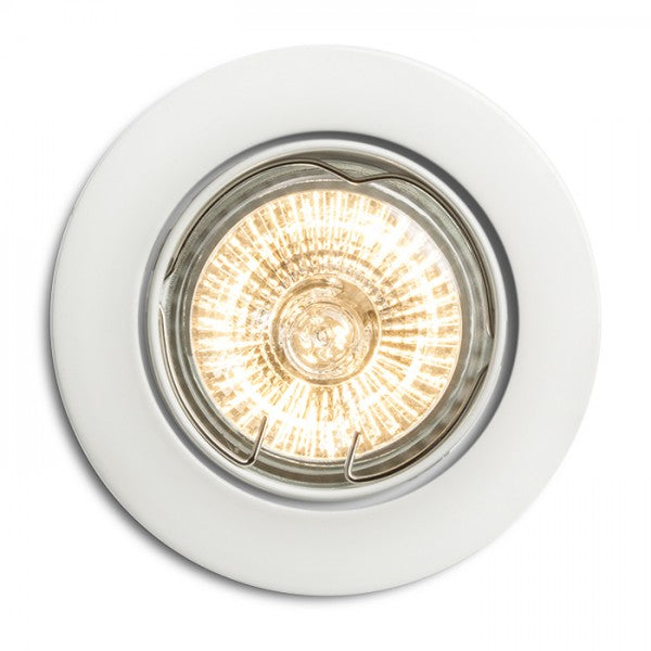 Faretto da incasso TOPIC R inclinabile bianco opaco 230V GU10 50W