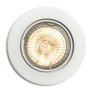 Faretto da incasso TOPIC R inclinabile bianco opaco 230V GU10 50W