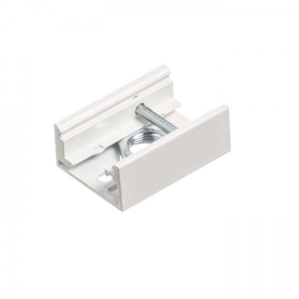 EUTRAC adattatore a sospensione per binario trifase bianco