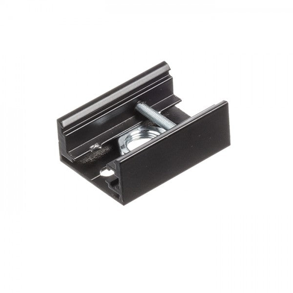 EUTRAC adattatore a sospensione per binario trifase nero