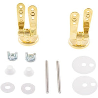 Cerniere coprivaso per sedile wc colore oro in ottone pesante at