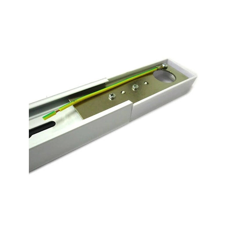 Sistema Binario Guida Da 1 Metro Colore Bianco Mono Fase Per Faretti Led A Binario
