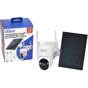 Telecamera Smart WiFi Solare FHD 1080P IP65 da Esterno – Bianca