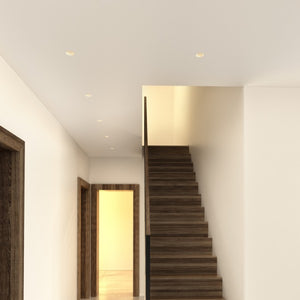 Faretto QUO R da incasso gesso 230V GU10 35W