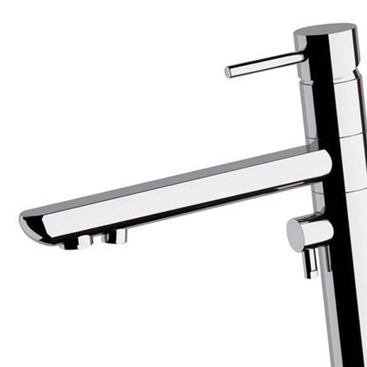 Miscelatore serie suvi lavello minimale a tre vie di ingresso con bocca girevole