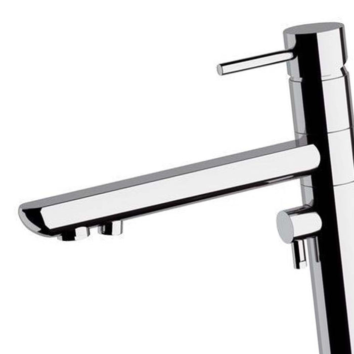 Miscelatore serie suvi lavello minimale a tre vie di ingresso con bocca girevole