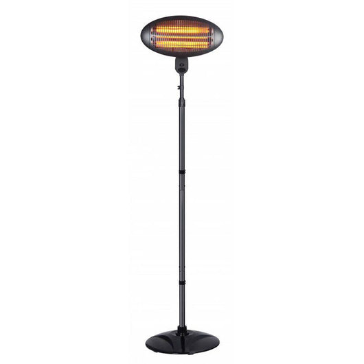 RISCALDATORE DA ESTERNO IN QUARZO 2000W 3LIV. 650/1300/2000W