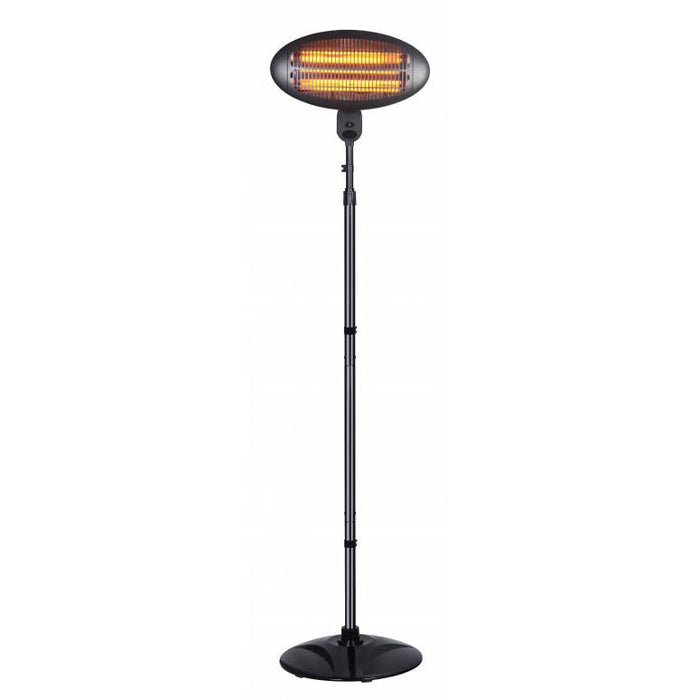 RISCALDATORE DA ESTERNO IN QUARZO 2000W 3LIV. 650/1300/2000W