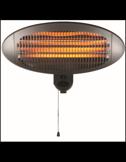RISCALDATORE DA ESTERNO IN QUARZO 2000W 3LIV. 650/1300/2000W
