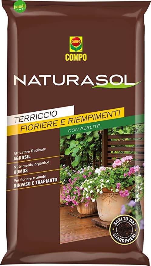 TERRICCIO naturasol fioriere e riemp. 51x40L > NEW