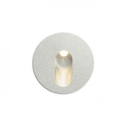 Lampada faretto MEMPHIS R da incasso a parete grigio argento 230V LED 3W 60° 3000K