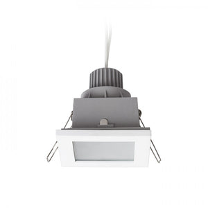 Lampada applique LEROY SQ bianco 12V GU5,3 35W IP44