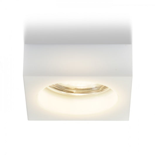 Faretto BIANCA SQ da incasso vetro opalino 230V GU10 50W