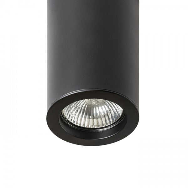 Faretto MOMA da soffitto nero 230V GU10 35W