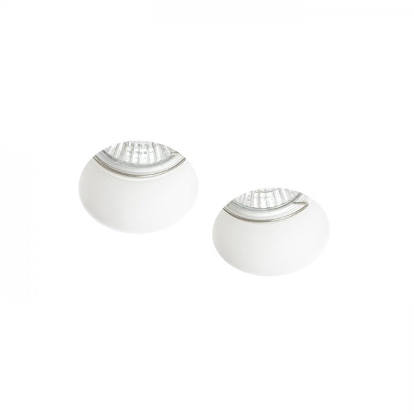 Lampada QUO R II da incasso gesso 230V GU10 2x8W